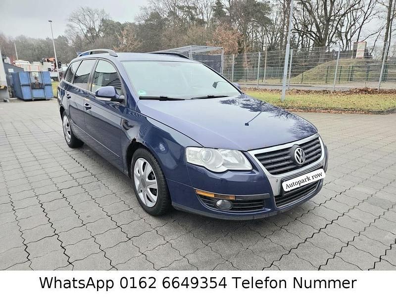 Blau Gebraucht 2008 VW Passat Trendline Kombi | 1.000 € (Etwas zu teuer) - Bild 1/4