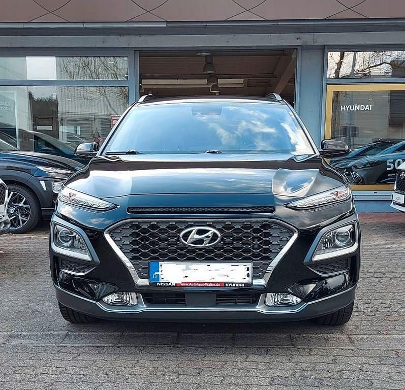 Schwarz Gebraucht 2020 Hyundai Kona Premium SUV | 16.950 € (Superpreis) - Bild 1/4