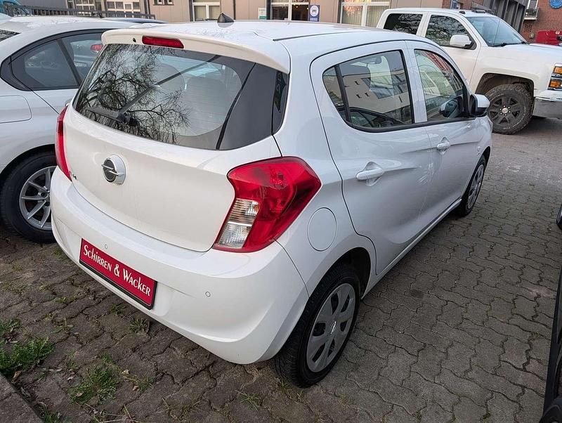 Gebraucht Opel Karl Active 73 PS (53 kW) 2018 Schneeweiss/summitwhite/arctic Kleinwagen