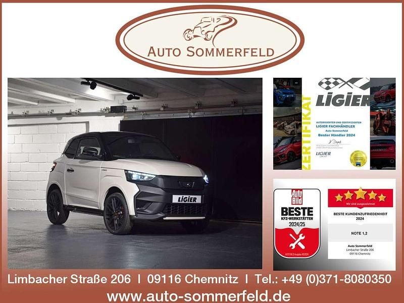 Weiß Neu 2024 Ligier JS50 Kleinwagen | 17.289 € (Guter Preis) - Bild 1/3