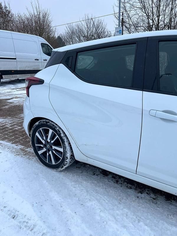 Gebraucht Nissan Micra 71 PS (52 kW) 2018 Weiß Kleinwagen