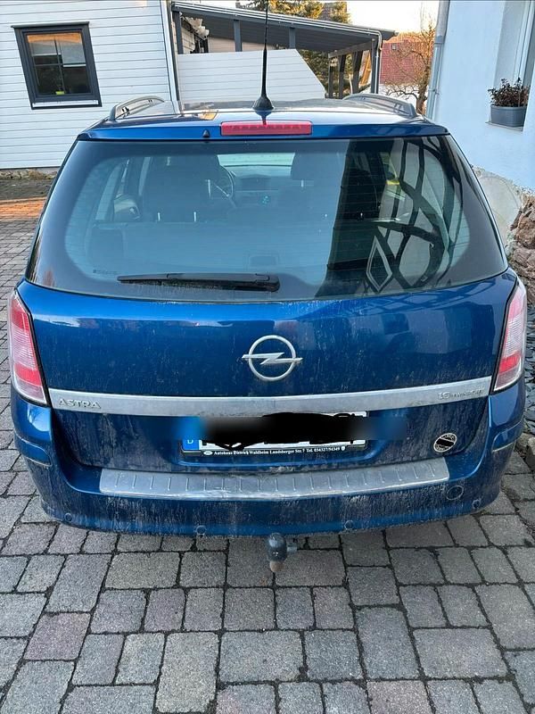 Gebraucht Opel Astra 105 PS (77 kW) 2007 Blau Kombi
