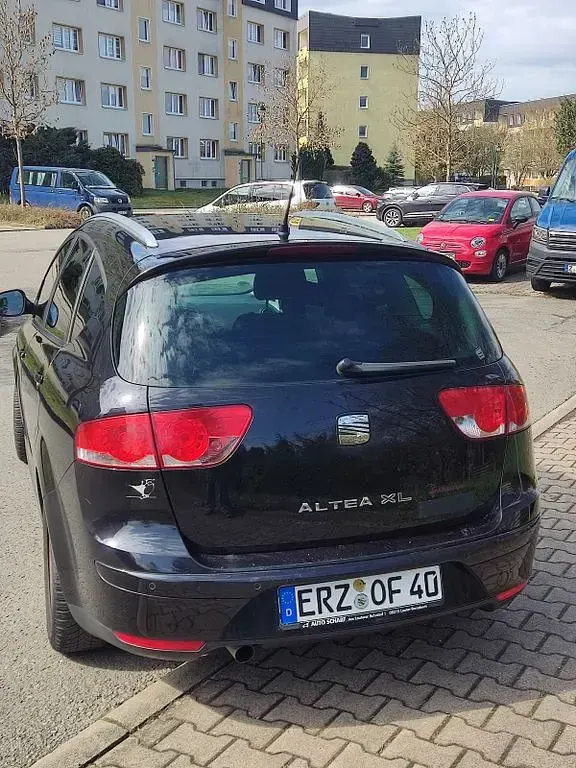 Gebraucht Seat Altea XL 102 PS (75 kW) 2007 Schwarz Van / Kleinbus