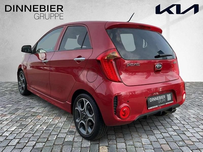 Gebraucht Kia Picanto 86 PS (63 kW) 2017 Rot (metallic) Kleinwagen