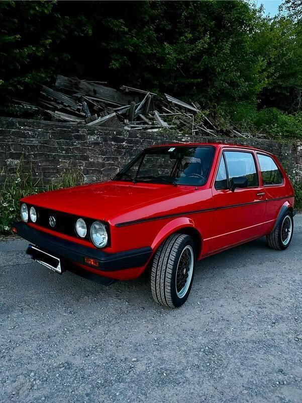 Rot Gebraucht 1983 VW Golf I Limousine | 10.850 € - Bild 1/4