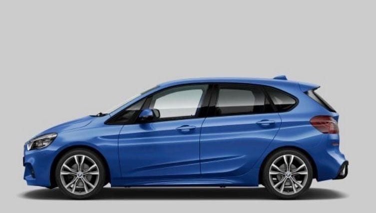 Gebraucht BMW 220 Active Tourer M Sport 192 PS (141 kW) 2017 Blau Van / Kleinbus
