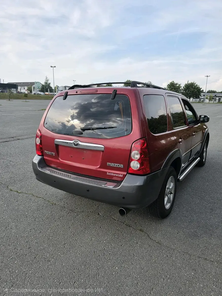 Gebraucht Mazda Tribute 150 PS (110 kW) 2004 Rot SUV