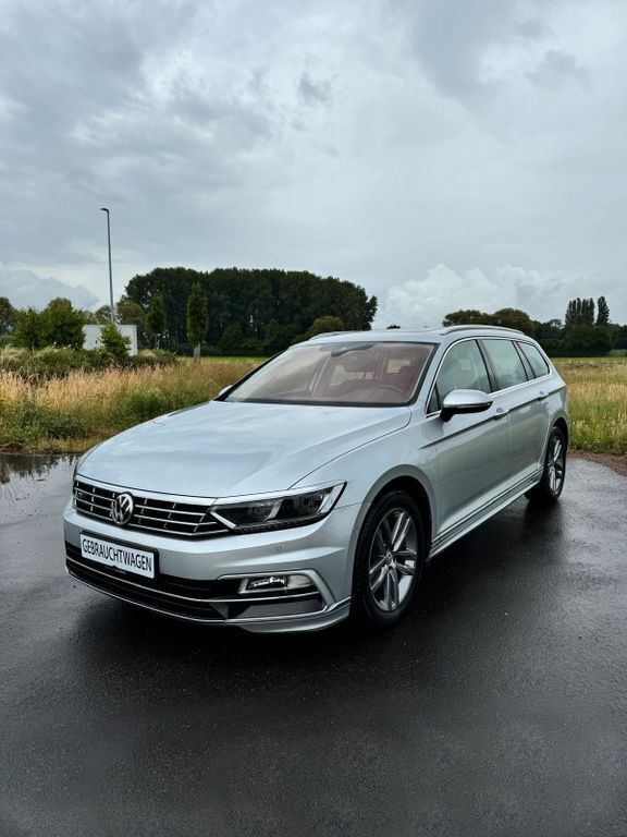 Silber Gebraucht 2016 VW Passat R-line Kombi | 16.999 € (Fairer Preis) - Bild 1/4