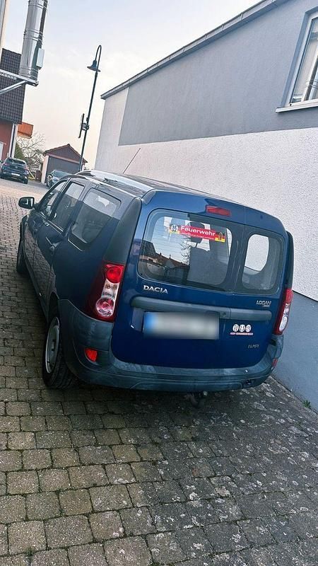 Gebraucht Dacia Logan MCV 75 PS (55 kW) 2008 Blau Kombi