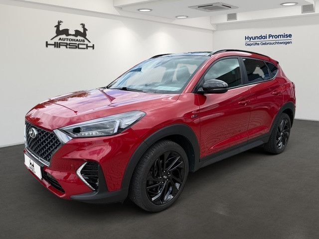 Rot Gebraucht 2019 Hyundai Tucson N Line SUV | 21.990 € (Fairer Preis) - Bild 1/4