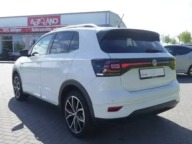 Gebraucht VW T-Cross R-line 116 PS (85 kW) 2019 Weiß SUV