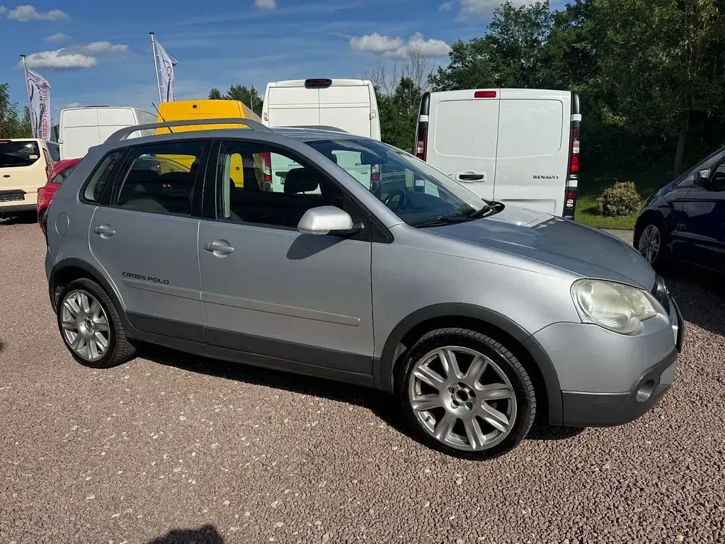 Gebraucht VW Polo Cross 64 PS (47 kW) 2007 Silber Kleinwagen