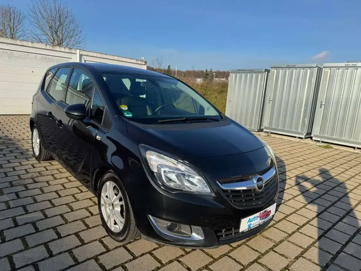 Gebraucht Opel Meriva 110 PS (80 kW) 2015 Karbonschw graphitschw midnigh Van / Kleinbus