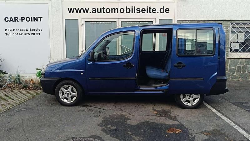 Gebraucht Fiat Doblò Family 103 PS (75 kW) 2005 Blau Van / Kleinbus