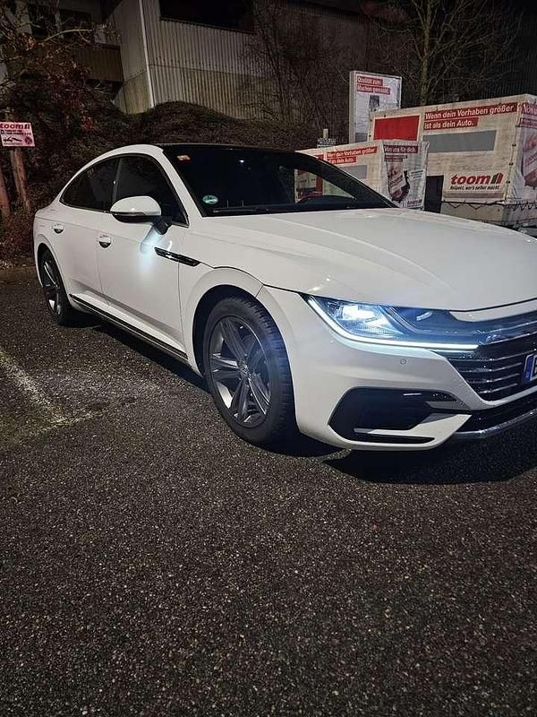 Gebraucht VW Arteon R-line 190 PS (139 kW) 2019 Weiß Coupé