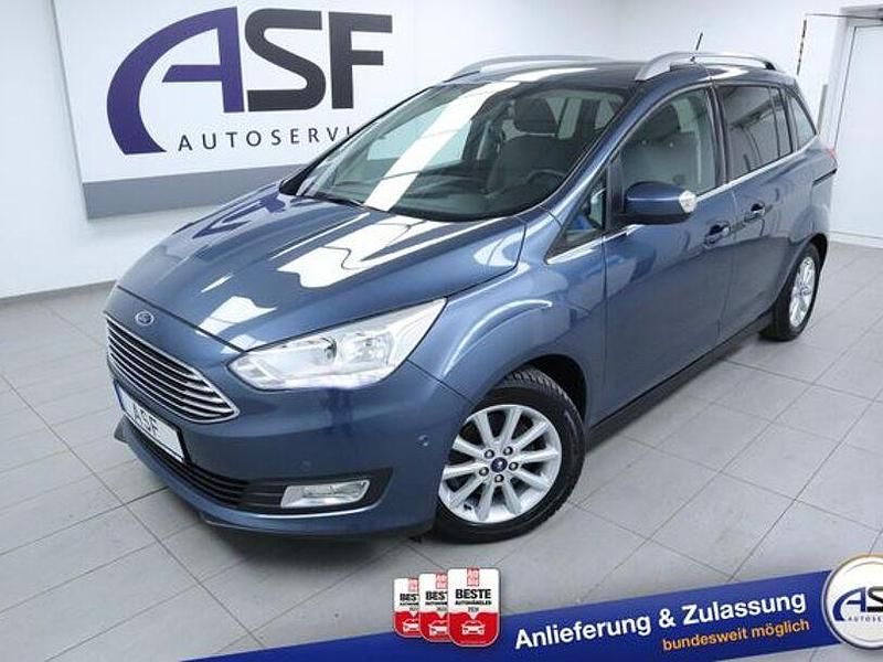 Gebraucht Ford C-MAX Titanium 150 PS (110 kW) 2019 Blau Van / Kleinbus