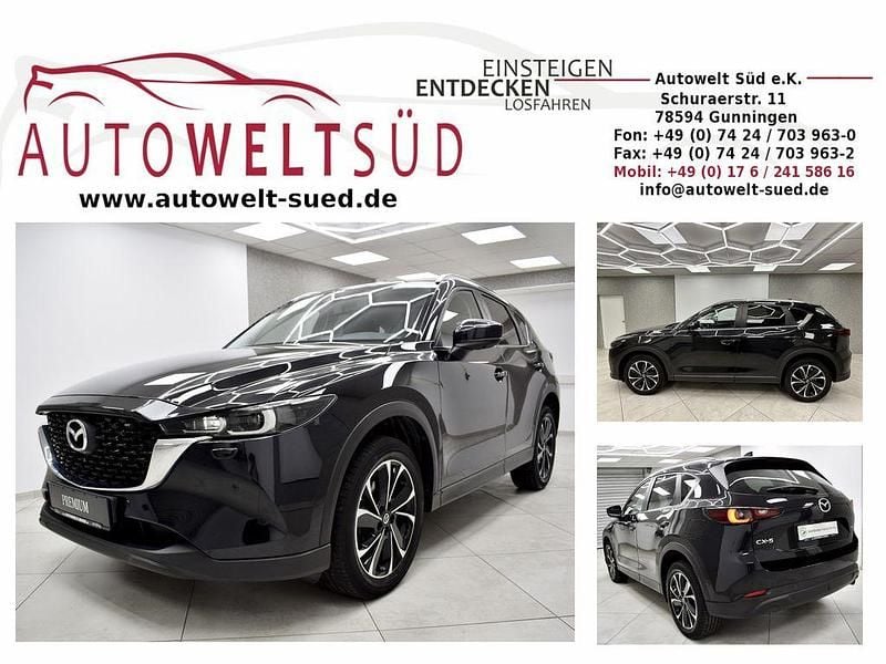 Gebraucht Mazda CX-5 Ad'Vantage 150 PS (110 kW) 2022 Jetblackschwarz SUV