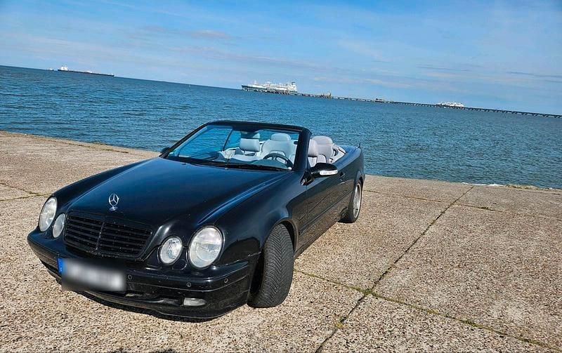 Schwarz Gebraucht 2000 Mercedes CLK230 Cabrio | 1.500 € (Superpreis) - Bild 1/3