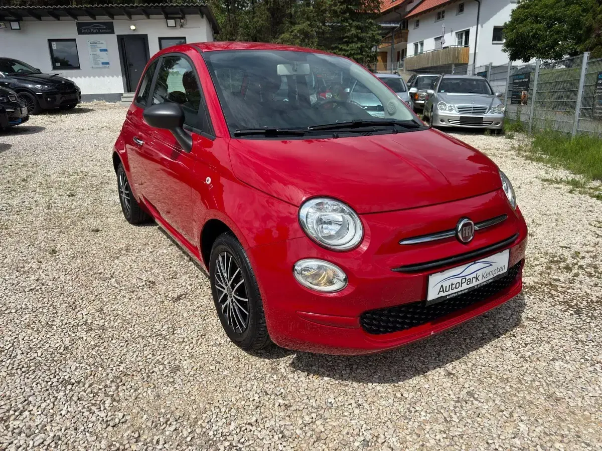 Gebraucht Fiat 500 Pop Star 69 PS (50 kW) 2018 Rot Kleinwagen