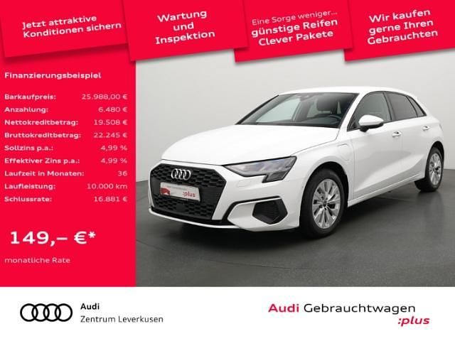 Weiss Gebraucht 2022 Audi A3 e-tron Kleinwagen | 25.980 € (Etwas zu teuer) - Bild 1/4
