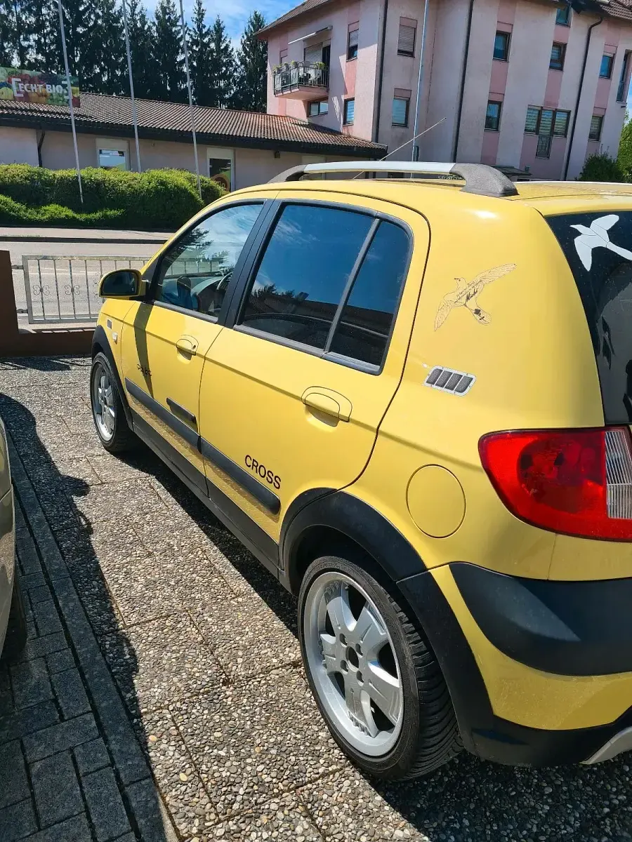 Gebraucht Hyundai Getz 91 PS (66 kW) 2007 Gelb Kleinwagen
