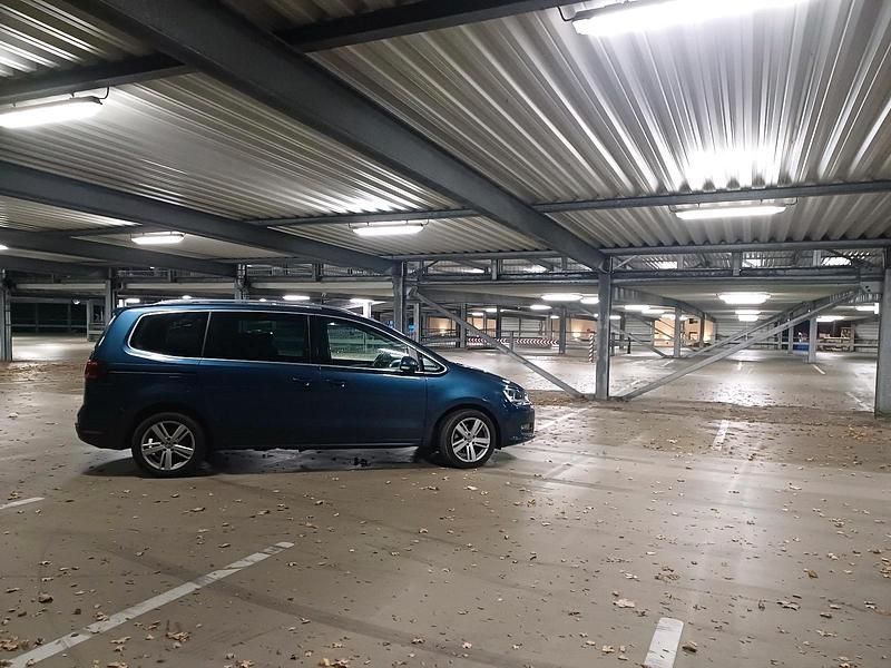 Gebraucht VW Sharan Ocean 150 PS (110 kW) 2015 Blau Van / Kleinbus