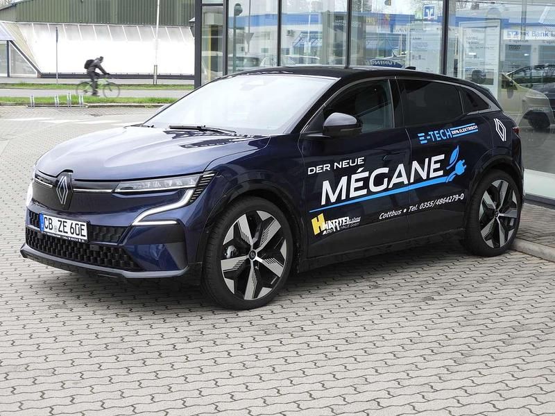Brugt Renault Megane E-Tech Techno 160 kW (218 HK) 2023 Blå Sedan
