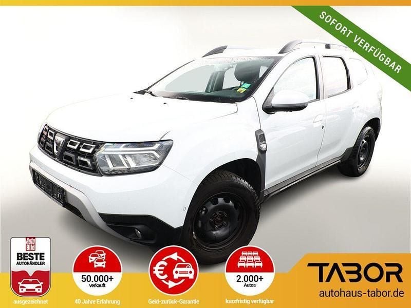Gletscherweiß Gebraucht 2022 Dacia Duster Prestige SUV | 20.988 € (Fairer Preis) - Bild 1/4