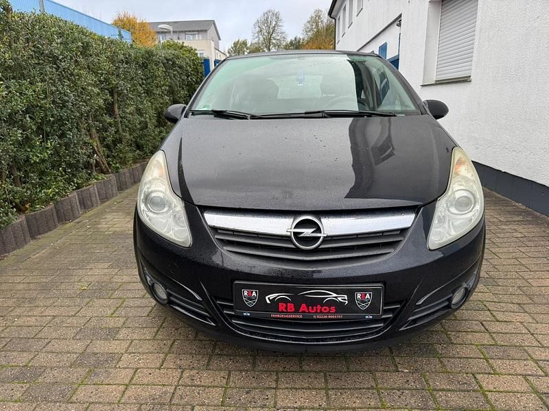 Schwarz Gebraucht 2009 Opel Corsa Kleinwagen | 1.199 € (Superpreis) - Bild 1/4