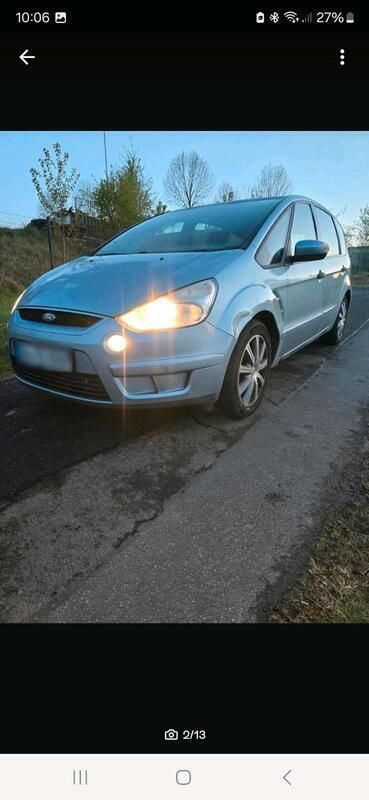 Blau Gebraucht 2006 Ford S-MAX S Van / Kleinbus | 950 € (Guter Preis) - Bild 1/4