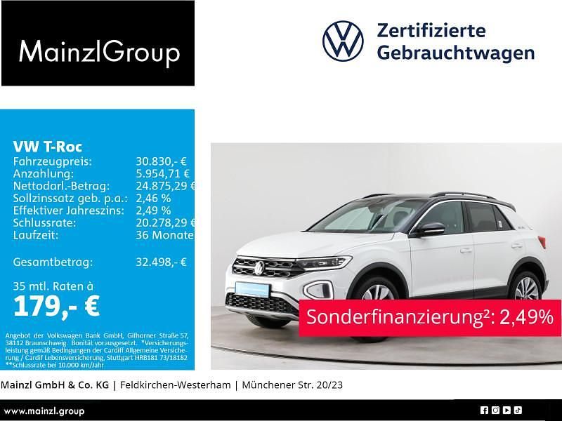 Gebraucht VW T-Roc Goal 150 PS (110 kW) 2025 Weiß SUV
