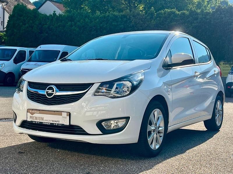 Gebraucht Opel Karl Active 75 PS (55 kW) 2017 Weiß Kleinwagen