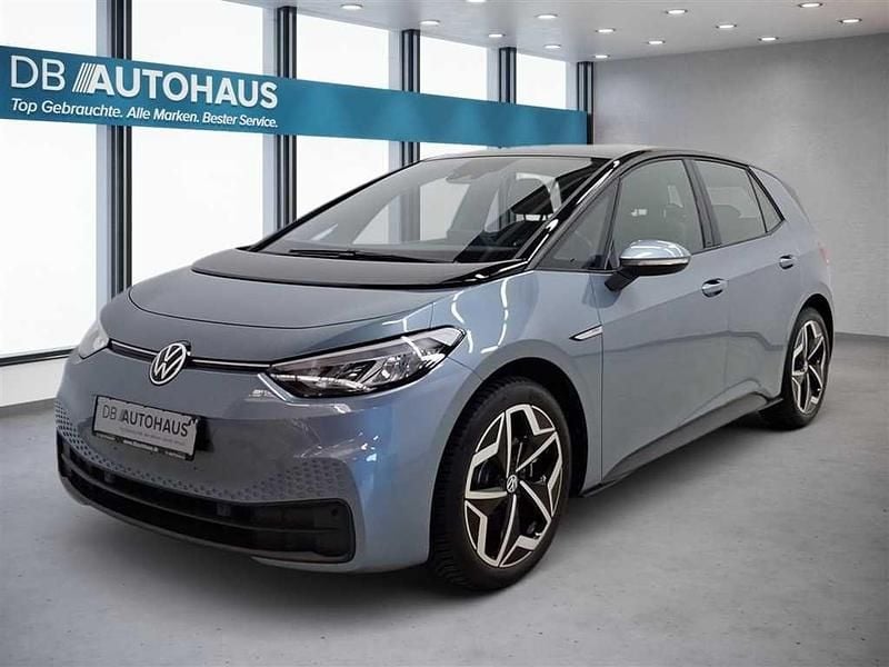 Blau Gebraucht 2022 VW ID.3 Pro Kleinwagen | 20.650 € (Superpreis) - Bild 1/4