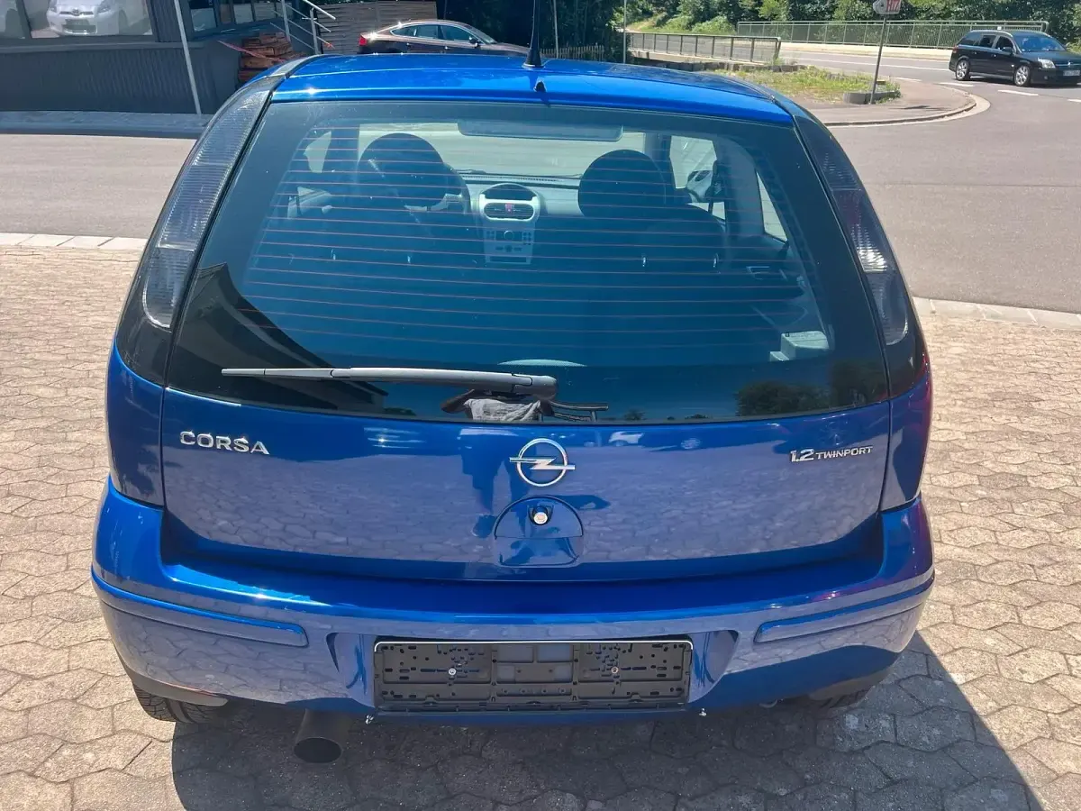 Gebraucht Opel Corsa 80 PS (58 kW) 2005 Blau Kleinwagen
