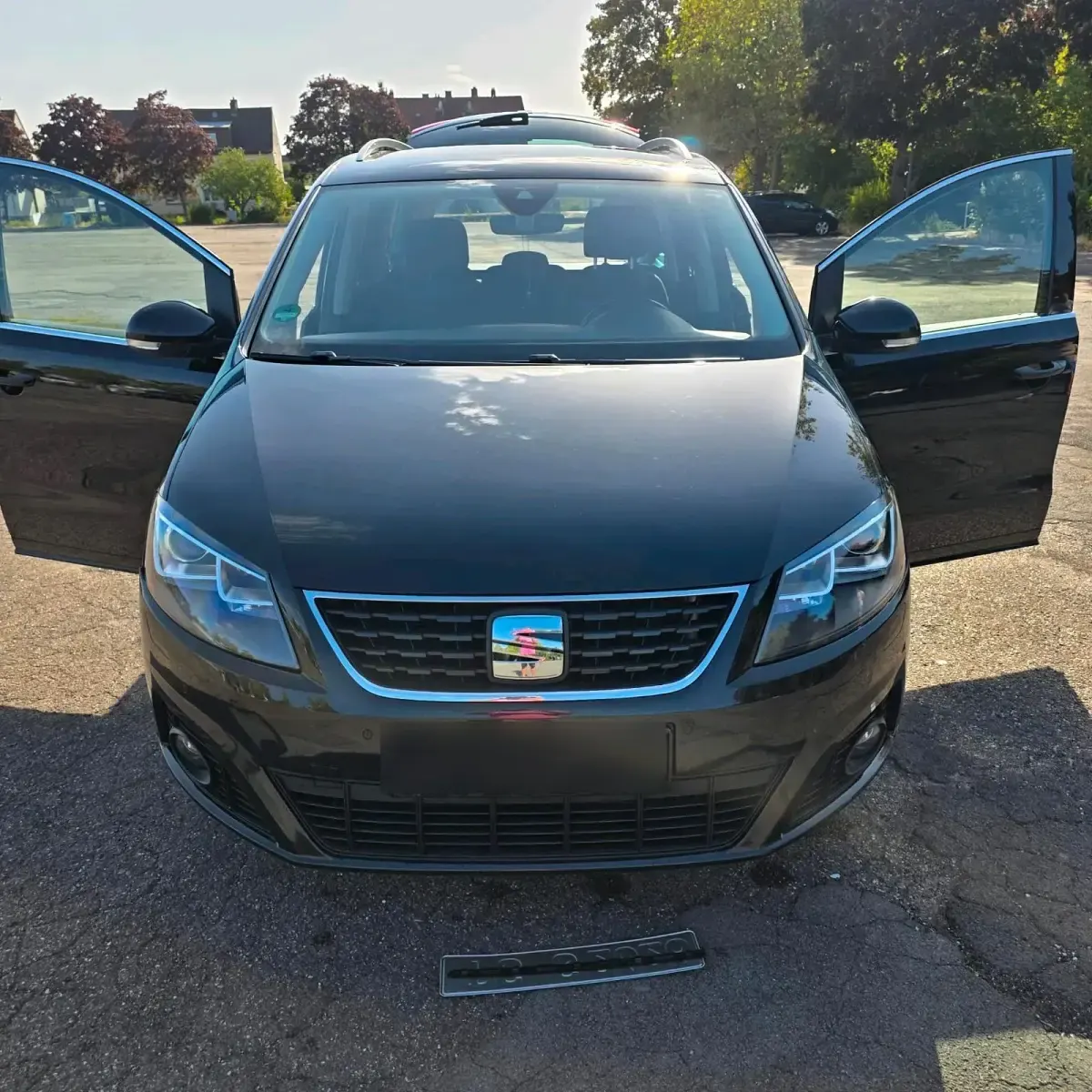 Gebraucht Seat Alhambra Ecomotive 150 PS (110 kW) 2019 Schwarz Van / Kleinbus
