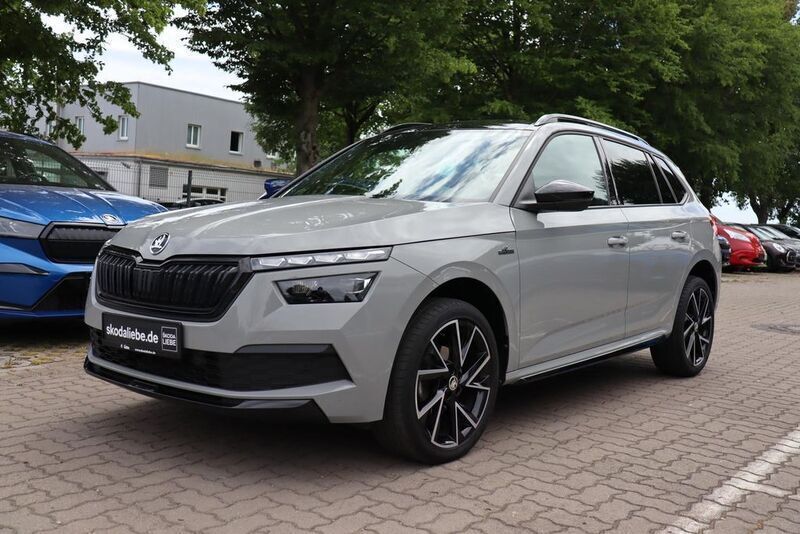 Steelgrau Gebraucht 2021 Skoda Kamiq Monte Carlo SUV | 24.480 € (Fairer Preis) - Bild 1/4