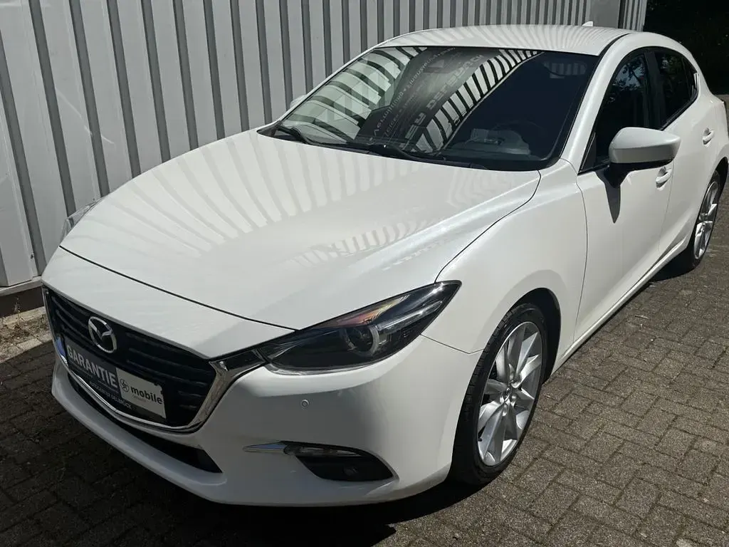 Gebraucht Mazda 3 150 PS (110 kW) 2018 Weiß Limousine