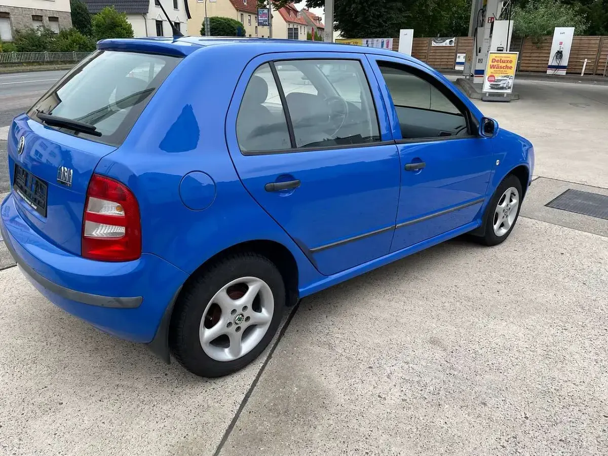 Gebraucht Skoda Fabia 75 PS (55 kW) 2005 Blau Limousine