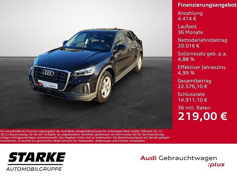 Schwarz Gebraucht 2022 Audi Q2 Ambiente SUV | 24.430 € (Guter Preis) - Bild 1/4