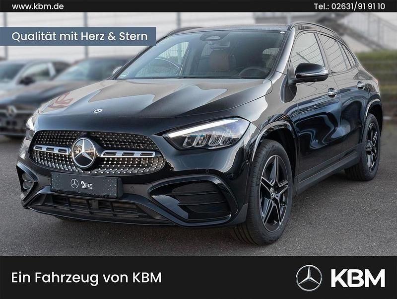 Unilack nachtschwarz Gebraucht 2025 Mercedes GLA250 AMG line SUV | 47.450 € (Etwas zu teuer) - Bild 1/4