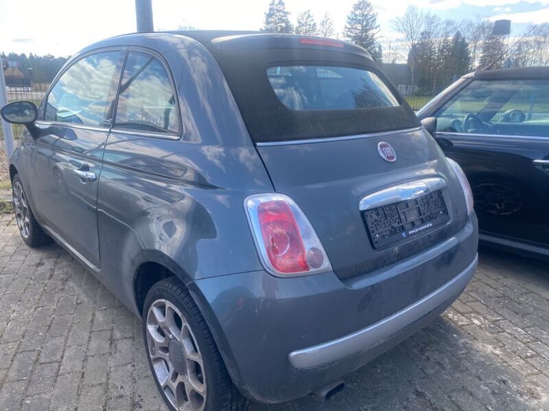 Gebraucht Fiat 500 Lounge 69 PS (50 kW) 2013 Grau Cabrio