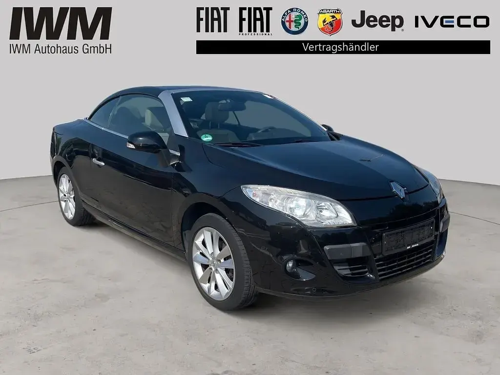 Gebraucht Renault Mégane Cabriolet Luxe 131 PS (96 kW) 2010 Schwarz Cabrio