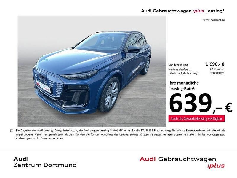 Gebraucht Audi Q6 e-tron S-Line 284 kW (387 PS) 2025 Ascariblau metallic SUV