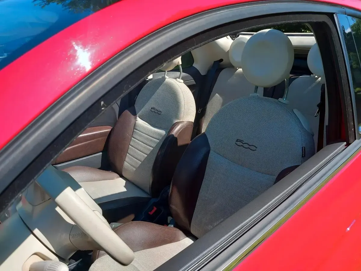 Gebraucht Fiat 500C 85 PS (62 kW) 2013 Rot Cabrio
