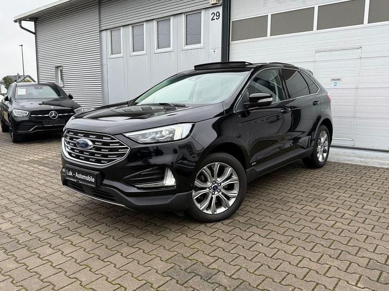Schwarz Gebraucht 2019 Ford Edge Titanium SUV | 18.350 € - Bild 1/4