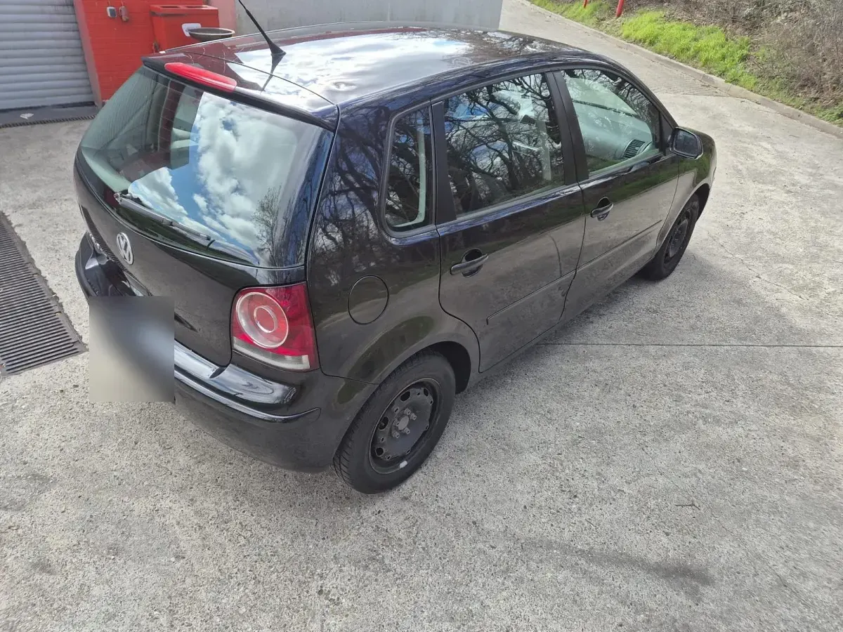 Gebraucht VW Polo 60 PS (44 kW) 2008 Schwarz Kleinwagen