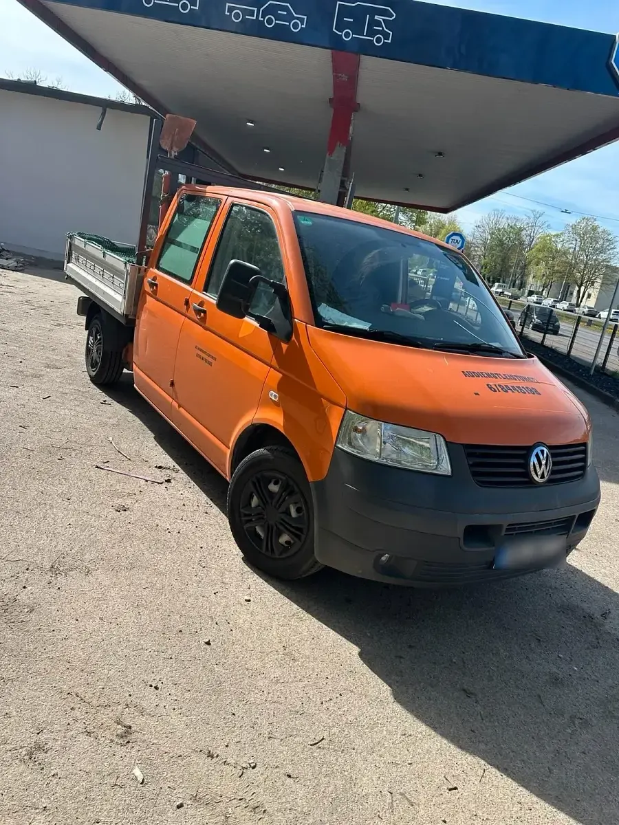 Używany VW Transporter 130 KM (95 kW) 2008 Pomarańczowy Van