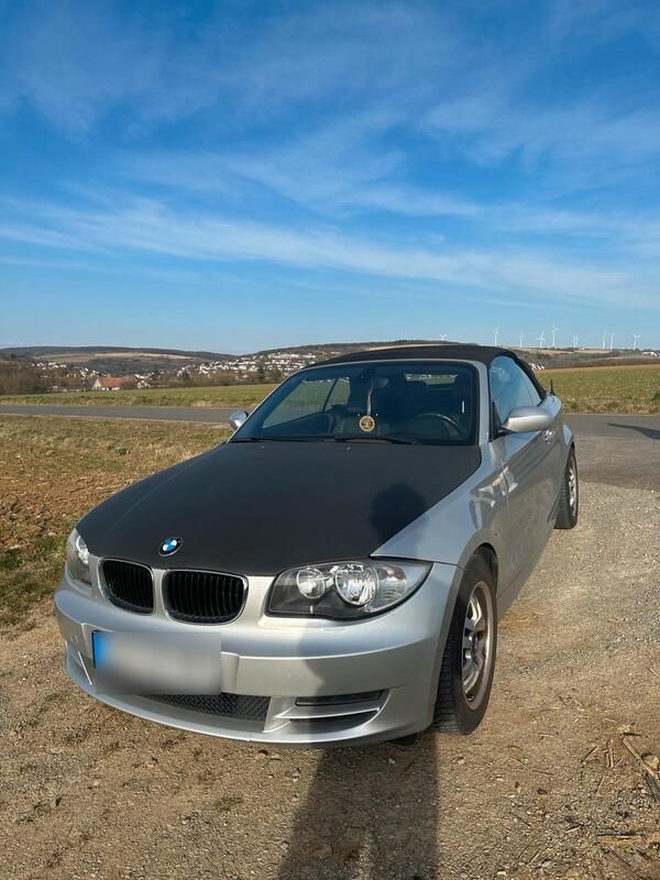 Silber Gebraucht 2009 BMW 118 Cabriolet Cabrio | 6.500 € (Guter Preis) - Bild 1/4