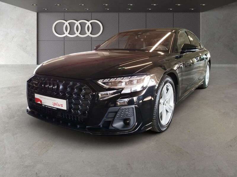Mythosschwarz metallic Gebraucht 2023 Audi A8 Ambiente Limousine | 78.780 € (Fairer Preis) - Bild 1/2