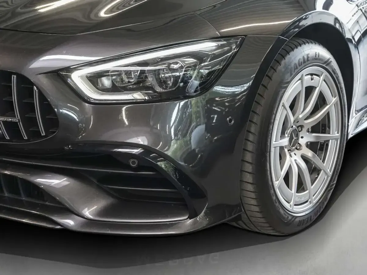 Gebraucht Mercedes AMG GT 43 AMG 367 PS (269 kW) 2020 Lack graphitgrau Coupé
